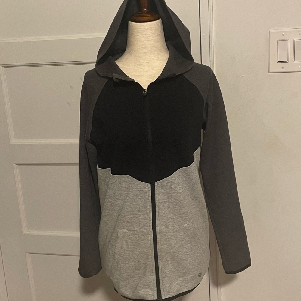 grey HOODIE with pockets - Picture 4 of 4